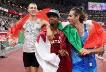 Минута отдыха Прыжки в высоту на Олимпиаде-2020 закончились уникальной ситуацией Спорт 