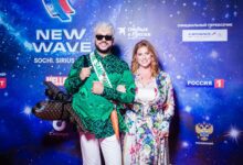 Минута отдыха Полина Гагарина, Яна Рудковская, Zivert и другие на открытии конкурса «Новая волна» Знаменитости 