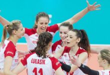 Минута отдыха Польша обыграла Германию на чемпионате Европы по женскому волейболу Спорт 