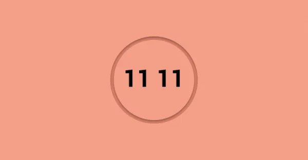 Минута отдыха Зеркальное отражение 11.11 в 2021 году символизирует магическую силу по нумерологии Интересное 
