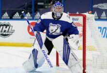 Минута отдыха Голкипер «Тампы» Василевский отстоял «на ноль» в победном матче против «Филадельфии» Спорт 