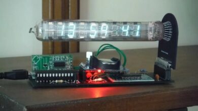 Минута отдыха Часы из газоразрядной трубки Полезности  Минута отдыха Часы из газоразрядной трубки Полезности