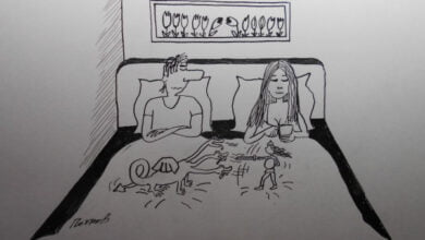 Минута отдыха Муж и жена Анекдоты 