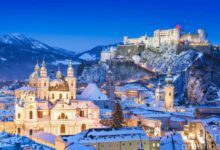 Минута отдыха Зимние маршруты. Австрия. Зальцбург Интересное 