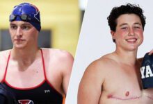 Минута отдыха Вот в чём сила, брат! Два американских пловца разрывают соперниц в женских соревнованиях Спорт 