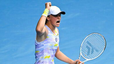 Минута отдыха Швентек вышла в полуфинал Australian Open, обыграв Канепи в трехчасовом матче Спорт  Минута отдыха Швентек вышла в полуфинал Australian Open, обыграв Канепи в трехчасовом матче Спорт