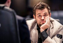 Минута отдыха Карлсен во второй раз обыграл Непомнящего в матче за титул чемпиона мира Спорт 