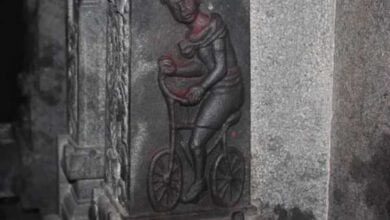 Минута отдыха На стенах старинного храма нашли изображение велосипедиста Интересное 