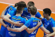 Минута отдыха Казанский «Зенит» досрочно выиграл регулярный чемпионат Суперлиги по волейболу Спорт 