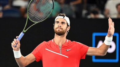 Минута отдыха Хачанов проиграл Циципасу и не смог выйти в 4-й круг «Мастерса» в Риме Спорт Минута отдыха Хачанов проиграл Циципасу и не смог выйти в 4-й круг «Мастерса» в Риме Спорт