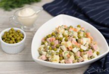 Минута отдыха Каким был изначальный рецепт салата Оливье Интересное 