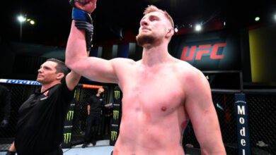 Минута отдыха Русский Драго расправился с гигантским бойцом за две минуты. Волков ещё повоюет в UFC! Спорт 