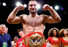 Минута отдыха Российский боксер выкинул украинца за канаты. Его команда испугалась и сдалась Спорт 