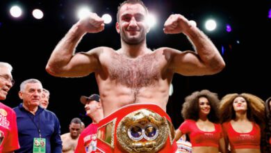 Минута отдыха Российский боксер выкинул украинца за канаты. Его команда испугалась и сдалась Спорт 