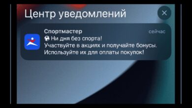 Минута отдыха Как подключить пуш уведомления в Спортмастере Полезности  Минута отдыха Как подключить пуш уведомления в Спортмастере Полезности