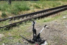 Минута отдыха Хлопок и разряд тока. Российская спортсменка поплатилась за риск на железной дороге Спорт 