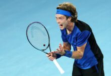 Минута отдыха Безвольное поражение Рублева. Джокович просто растоптал россиянина Спорт 