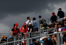 Минута отдыха Несколько фанатов могут получить запрет на посещение гонок «Формулы-1» после выхода на трассу Спорт 