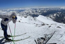 Минута отдыха Россиянка Прохорова покорила Эльбрус на беговых лыжах Спорт 