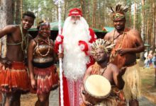 Минута отдыха Что делать летом в гостях у Деда Мороза Интересное 