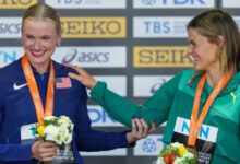 Минута отдыха Американка шокировала зрителей на чемпионате мира. Наплевала на спортивный принцип! Спорт 