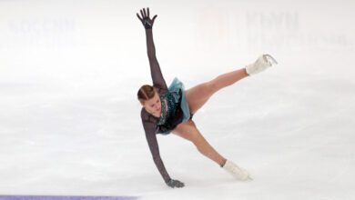 Минута отдыха Возвращение ученицы Тутберидзе обернулось катастрофой. Запорола прыжок и упала Спорт 