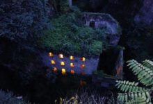 Минута отдыха Загадочные огни в старой Долине мельниц, заброшенном ущелье посреди итальянского города Интересное 