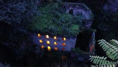 Минута отдыха Загадочные огни в старой Долине мельниц, заброшенном ущелье посреди итальянского города Интересное 