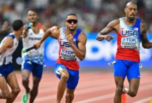 Минута отдыха Сборная США выиграла медальный зачет чемпионата мира по легкой атлетике в Будапеште Спорт 