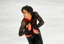 Минута отдыха Гуменник лидирует на этапе Гран‑при в Самаре после короткой программы, набрав более 100 баллов Спорт 