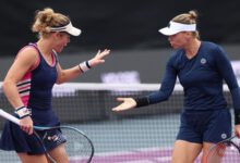 Минута отдыха Звонарева и Зигемунд вышли в полуфинал Итогового турнира WTA в парном разряде Спорт 