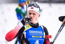 Минута отдыха Суперсенсация в биатлоне. Норвежский ноунейм разорвал самого Йоханнеса Бё Спорт 