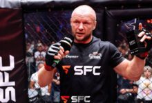 Минута отдыха Шлеменко жестко отомстил обидчику. Мольбы о пощаде просто проигнорировал Спорт 