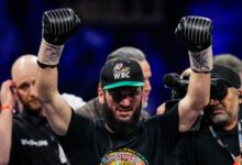 Минута отдыха Бетербиев жестоко избил британского гиганта. И продлил уникальную серию Спорт 