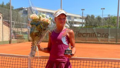 Минута отдыха Отказавшаяся от России теннисистка прогремела на Australian Open. Звезда уже в 14 лет! Спорт  Минута отдыха Отказавшаяся от России теннисистка прогремела на Australian Open. Звезда уже в 14 лет! Спорт