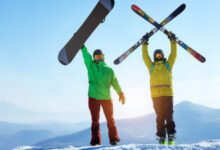 Минута отдыха Какой вид спорта опаснее: лыжи или сноуборд? Интересное 