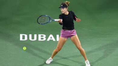 Минута отдыха Калинская обыграла третью ракетку мира Гауфф и вышла в полуфинал турнира в Дубае Спорт  Минута отдыха Калинская обыграла третью ракетку мира Гауфф и вышла в полуфинал турнира в Дубае Спорт