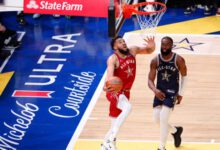 Минута отдыха Команда Востока победила команду Запада в Матче звезд НБА, на котором установили рекорд результативности Спорт 