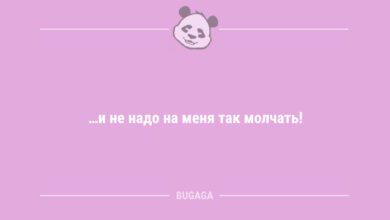 Минута отдыха И не надо на меня так молчать! (9 фото) Анекдоты 