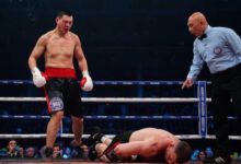 Минута отдыха Романов проиграл нокаутом и не смог завоевать звание претендента на титул чемпиона мира WBA Спорт 