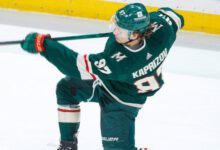 Минута отдыха Лучший матч Капризова в НХЛ. Разорвал в безумном матче с 17 голами Спорт 