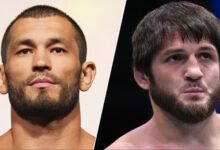 Минута отдыха «Я глаз не могу открыть». Хизриев травмировал Мурадова на турнире UFC в Лас‑Вегасе Спорт 