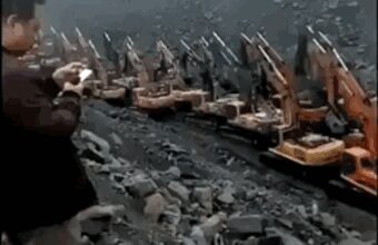 Минута отдыха Восстание экскаваторов Анекдоты  Минута отдыха Восстание экскаваторов Анекдоты