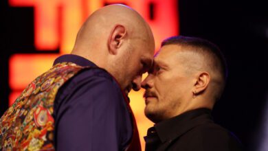 Минута отдыха Бой Тайсона Фьюри и Александра Усика отложен из‑за травмы британского боксера Спорт 