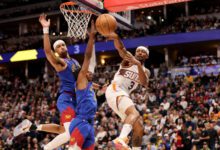 Минута отдыха «Финикс» в овертайме обыграл «Денвер» в НБА, Дюрант набрал 35 очков Спорт 