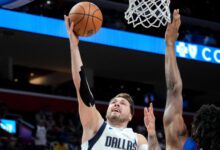 Минута отдыха Трипл‑дабл Дончича помог «Далласу» победить «Детройт» в НБА, «Финикс» проиграл «Бостону» Спорт 