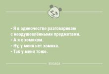 Минута отдыха Я в одиночестве разговариваю с неодушевлёнными предметами… (7 фото) Анекдоты 