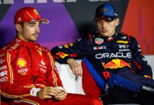 Минута отдыха Ферстаппен и Леклер будут стартовать с первого ряда в гонке Гран‑при Саудовской Аравии Спорт 