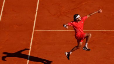 Минута отдыха Циципас в третий раз в карьере выиграл «Мастерс» в Монте‑Карло Спорт  Минута отдыха Циципас в третий раз в карьере выиграл «Мастерс» в Монте‑Карло Спорт