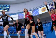 Минута отдыха Волейболистки «Ленинградки» победили московское «Динамо» и сравняли счет в серии за бронзу чемпионата России Спорт 